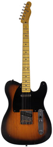 Nash T52 Guitar, Two Tone Burst, Light Aging