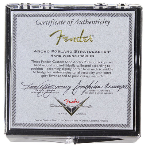 FENDER CUSTOM SHOP PICKUPS