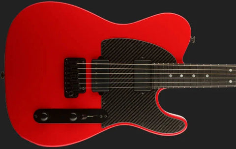 Suhr Limited Andy Wood Signature Modern T 10th Anniversary Guitar, Rosso Corsa - Humbucker Music