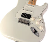 Suhr Classic S HSS Guitar, Olympic White, Maple - Humbucker Music