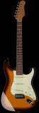 Suhr Select Classic S Guitar, Roasted Neck, 3 Tone Burst, Aged Green - Humbucker Music