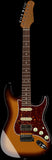 Suhr Select Classic S Antique HSS Guitar, Roasted Neck, 3-Tone Sunburst, Tortoise Shell - Humbucker Music
