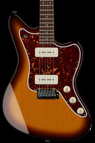 Suhr Select Classic JM Guitar, Roasted Neck, 3-Tone Burst - Humbucker Music