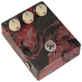 Nash Custom NGDP Fuzz Overdrive Pedal, Aged Red, Black #04 - Humbucker Music