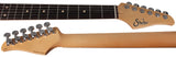 Suhr Classic S HSS Guitar, Indigo Metallic, Rosewood - Humbucker Music