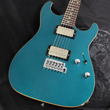 Suhr Pete Thorn Signature Standard HH Guitar, Ocean Turquoise, Wilkinson Tremolo - Humbucker Music