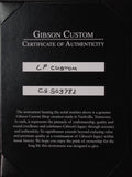 Gibson Custom Shop Les Paul Custom Guitar, Gloss, Ebony Black - Humbucker Music