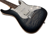 Suhr Standard Plus Guitar, Trans Whale Blue Burst, Pau Ferro - Humbucker Music