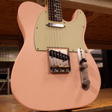 Nash T63 Guitar, Shell Pink, Light Aging