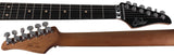 Suhr Pete Thorn Signature Custom HSS Guitar, FU-Tone Floyd, Red Sparkle - Humbucker Music