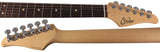 Suhr Classic S Guitar, Black, Rosewood - Humbucker Music
