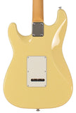 Suhr Classic S HSS Guitar, Vintage Yellow, Rosewood - Humbucker Music