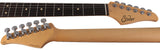 Suhr Classic S HSS Guitar, Sonic Blue, Rosewood - Humbucker Music