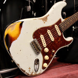 Fender Custom Shop Limited 1961 Stratocaster, Heavy Relic, Faded Aged Sonic Blue over 3TS