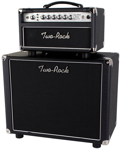 Two-Rock Studio Signature Head, 1x12 Closed Back Cab, Silverface - Humbucker Music