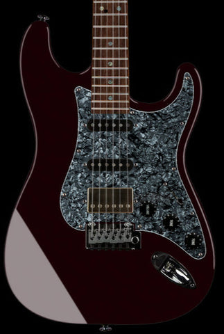 Suhr Select Classic S HSS Guitar, Roasted Neck, Brandywine Metallic - Humbucker Music