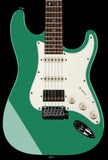 Suhr Select Classic S HSS Guitar, Roasted Neck, Cactus Green Metallic - Humbucker Music