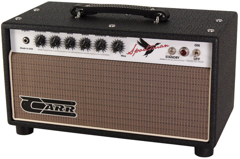 Carr Sportsman Amp Head, Black - Humbucker Music