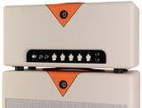 Divided By 13 BTR 23 Head, 1x12 Speaker Cab, Ivory, Orange - Humbucker Music