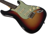 Fender Custom Shop 1960 Stratocaster, Journeyman Relic, Bleached 3-Color Sunburst - Humbucker Music