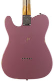 Fender Custom Shop 1956 Esquire Relic, Super Faded Burgundy Mist Metallic - Humbucker Music