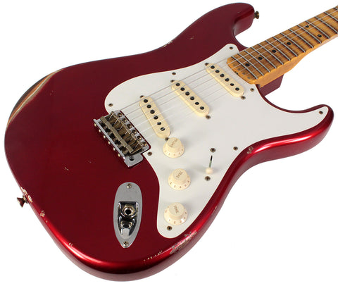 Fender Custom Shop 1958 Strat, Relic, Faded Aged Candy Apple Red