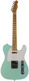 Fender Custom Shop 1958 Top Load Telecaster, Journeyman Relic, Faded Surf Green - Humbucker Music