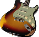 Fender Custom Shop NAMM Limited 1962 Stratocaster, Heavy Relic, Aged 3-Tone Sunburst - Humbucker Music