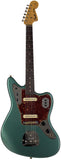 Fender Custom Shop 1963 Jaguar, Journeyman Relic, Super Faded Sherwood Green Metallic - Humbucker Music
