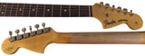 Fender Custom Shop 1963 Jaguar, Journeyman Relic, Super Faded Sherwood Green Metallic - Humbucker Music