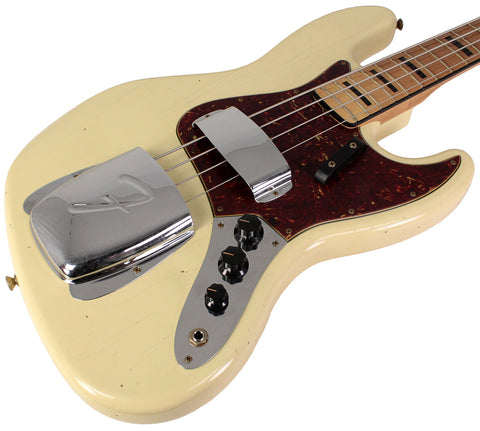 Fender Custom Shop 68 Jazz Bass, Journeyman Relic, Vintage White