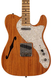Fender Custom Shop Limited 1968 Telecaster Thinline Guitar, Journeyman Relic, Aged Natural - Humbucker Music