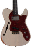 Fender Custom Shop Limited Edition '72 Telecaster Custom Thinline Relic, Vintage Blonde - Humbucker Music