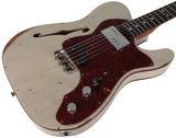 Fender Custom Shop Limited Edition '72 Telecaster Custom Thinline Relic, Vintage Blonde - Humbucker Music