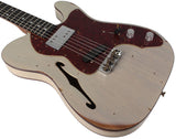 Fender Custom Shop Limited Edition '72 Telecaster Custom Thinline Relic, Vintage Blonde - Humbucker Music