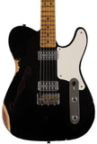 Fender Custom Shop Limited Caballo Tono Ligero Tele, Relic, Aged Black - Humbucker Music