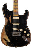 Fender Custom Shop Limited Poblano Strat, Super Heavy Relic, Aged Black