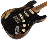 Fender Custom Shop Limited Poblano Strat, Super Heavy Relic, Aged Black