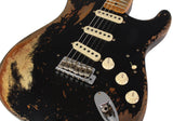 Fender Custom Shop Limited Poblano Strat, Super Heavy Relic, Aged Black