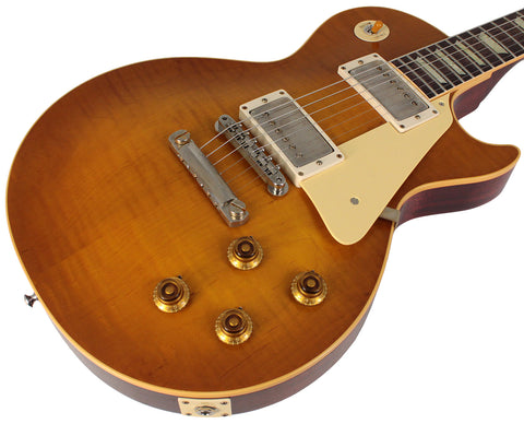 Gibson Custom Shop 1959 Les Paul Standard Reissue Guitar, VOS, Dirty Lemon - Humbucker Music