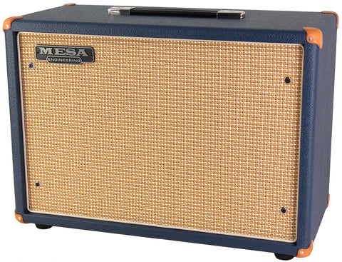 Mesa Boogie 1x12 Widebody Openback Cab, Blue Bronco - Humbucker Music