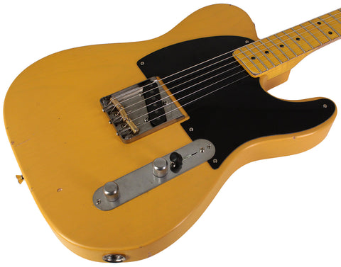 Nash E52 Guitar, Butterscotch Blonde, Light Aging - Humbucker Music