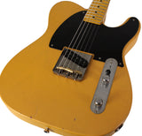 Nash E52 Guitar, Butterscotch Blonde, Light Aging - Humbucker Music