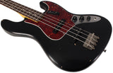 Nash JB63 Bass Guitar, Black, Tortoise Shell, Light Aging - Humbucker Music