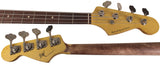 Nash JB63 Bass Guitar, 3-Tone Sunburst, Tortoise Shell, Light Aging