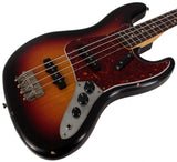 Nash JB63 Bass Guitar, 3-Tone Sunburst, Tortoise Shell, Light Aging
