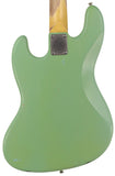 Nash JB63 Bass Guitar, Surf Green, Light Aging
