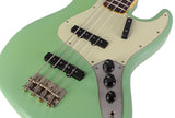 Nash JB63 Bass Guitar, Surf Green, Light Aging