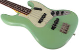 Nash JB63 Bass Guitar, Surf Green, Light Aging