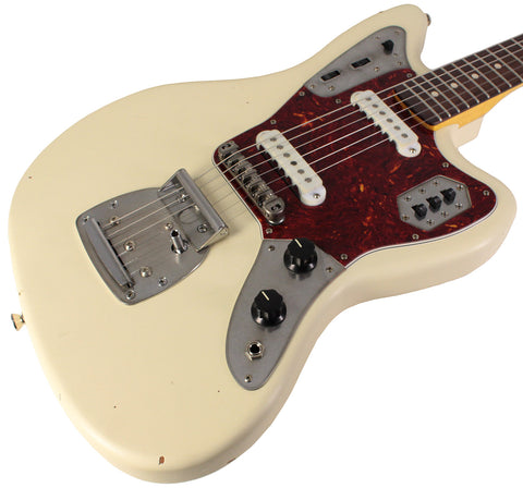 Nash Guitars JG63 Guitar, Olympic White, Light Aging